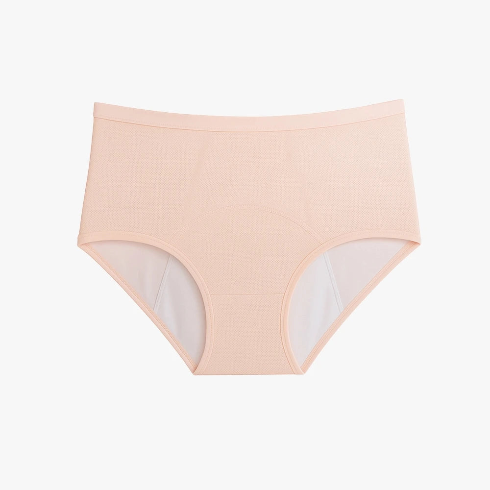High Rise Leakproof Underwear (Beige)