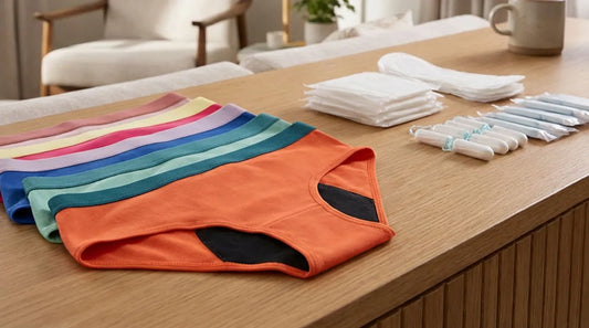 Reusable Leakproof Underwear vs. Disposable Single-Use