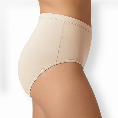High Rise Leakproof Underwear (Beige)