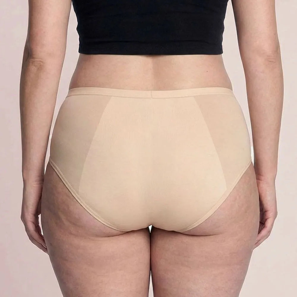 Back view of Airy & Light Leakproof Underwear with full coverage