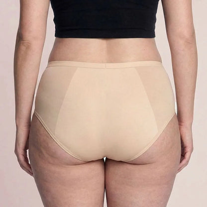 Back view of Airy & Light Leakproof Underwear with full coverage