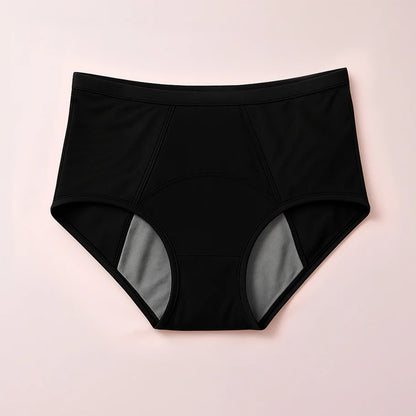 High Rise Leakproof Underwear (Black)