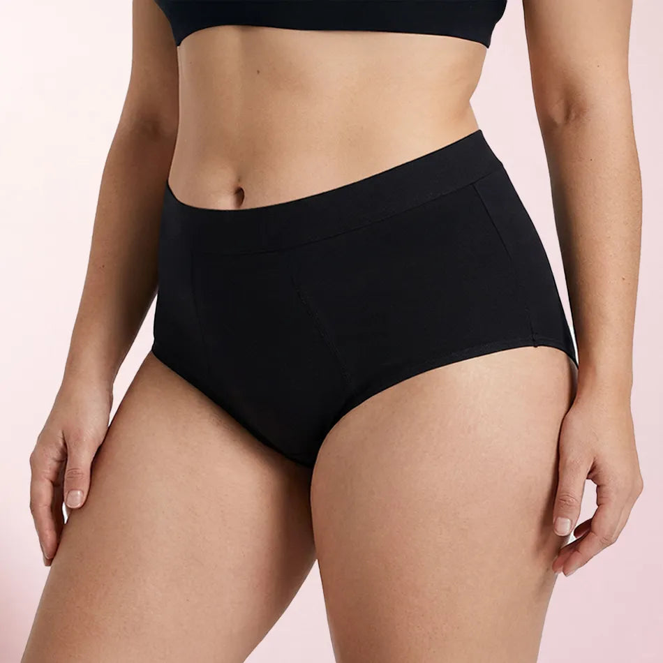 Black Pearl Leakproof Underwear (5-Pack)
