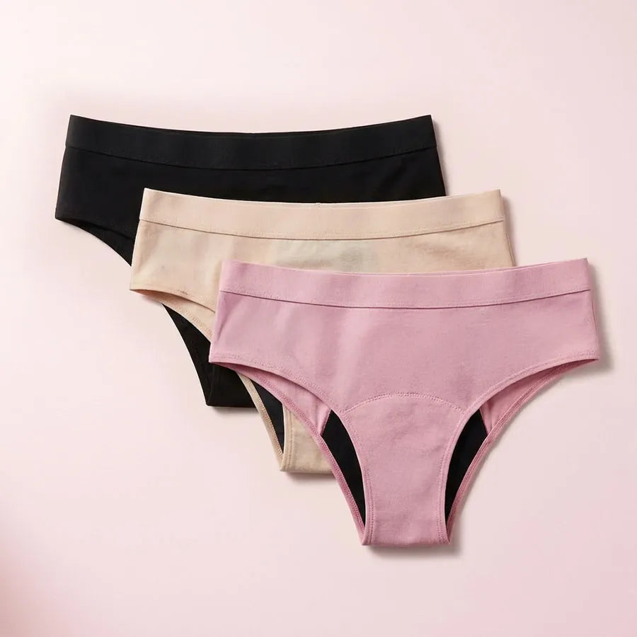 Bliss Fit Leakproof Underwear - 3 Pairs