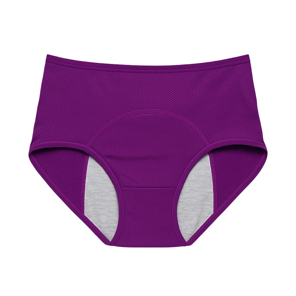 Purple Pure Ease Leakproof Underwear designed for daily leak protection