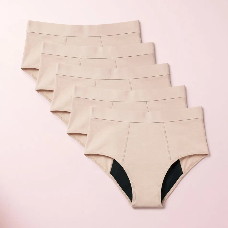 Nude Rise Leakproof Underwear (5-Pack)